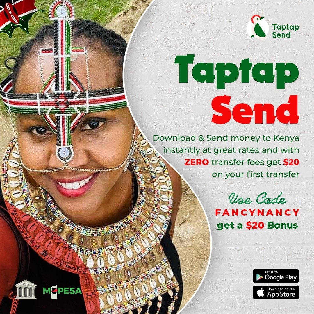 FancyNancyInc's tweet photo. Use Code FANCYNANCY and Get $20 On Your First @TaptapSend Money Transfer‼️

⬇️ Download and send 💵 money to Kenya 🇰🇪 at great rates and with ZERO TRANSFER FEES‼️

#TaptapSend #moneytransfer #moneytransferservice #taptapsendusa https://t.co/1E1xFcz3dN