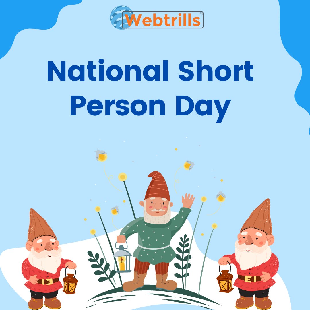 webtrillsdotcom's tweet photo. Happy National Short Person Day
.
#webtrills #nationalshortpersonday #shortperson #dwarf #nationaldays #daysinusa https://t.co/lPUlTe4bwq