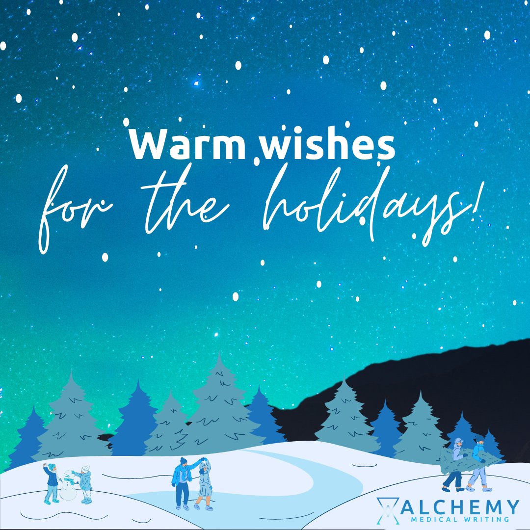 We’ve nearly reached the end of a very busy year and we are all ready for some well-earned rest!😴
 
We wish all of our clients and followers a peaceful holiday, a happy #Christmas if you celebrate it, and a joyful #NewYear🎄
 
See you in 2023!💫
 
#happyholidays #medicalwriting