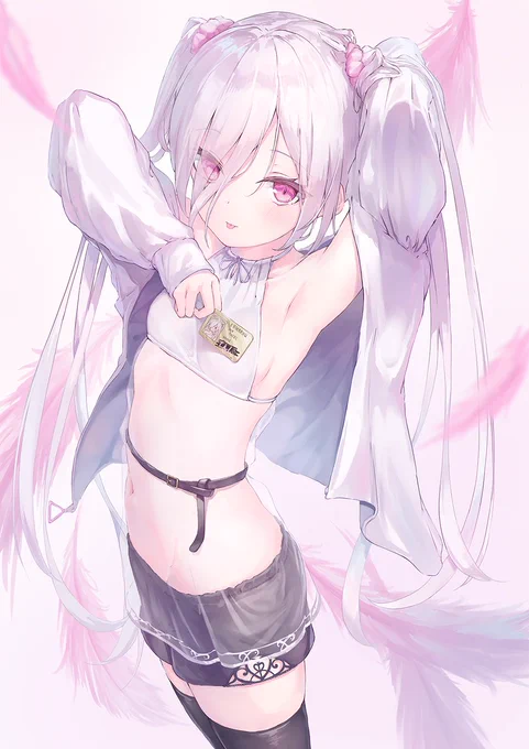 オリキャラのてんしちゃん顔性格プロポーションな自堕落系天使 