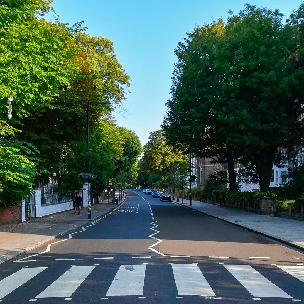 ZEBRA CROSSING NEAR ABBEY ROAD STUDIOS, Non Civil Parish - 1396390