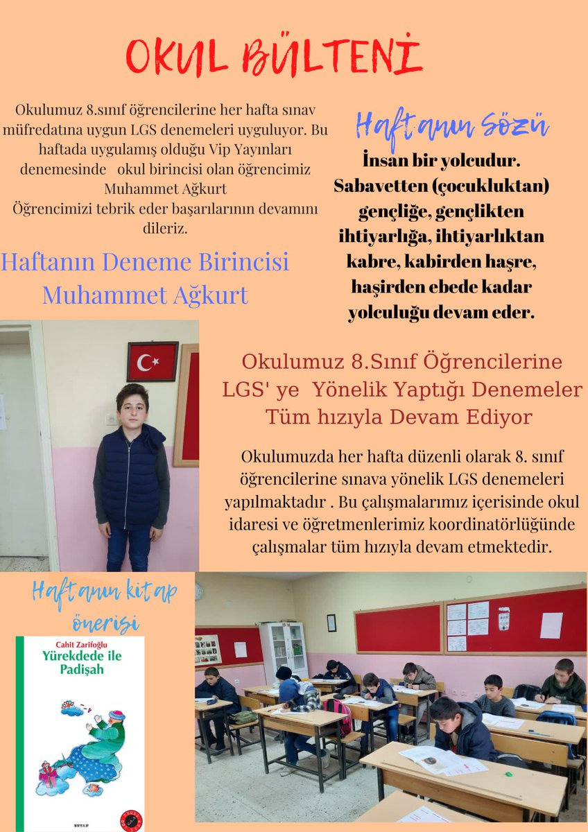 Bugdayli25's tweet photo. Okulumuzda yapılan faaliyetler, okul gazetemizde yerini almaya devam ediyor.
https://t.co/vbabWdv3ZI
@skaygusuz
@Erzurum_Mem
@latifbagacli
@koprukoymem
@omer25guney https://t.co/0hBLOjTgs2