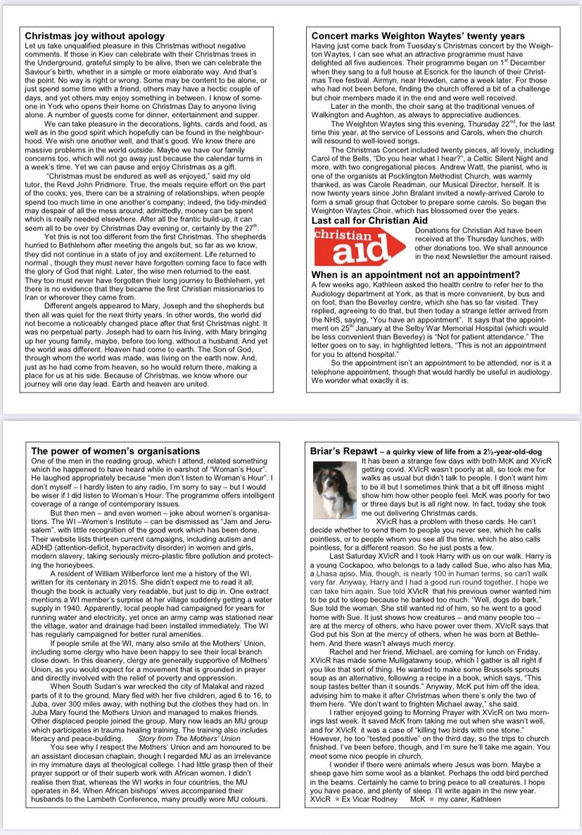 mkt_all's tweet photo. If you’d like your own copy sent direct to your email address please either comment below ⬇️ or send us a direct message

 #weeklynoticesheet #church #churches #marketweighton #allsaints #churchofengland #information #update #news https://t.co/NWi15A3Lkm