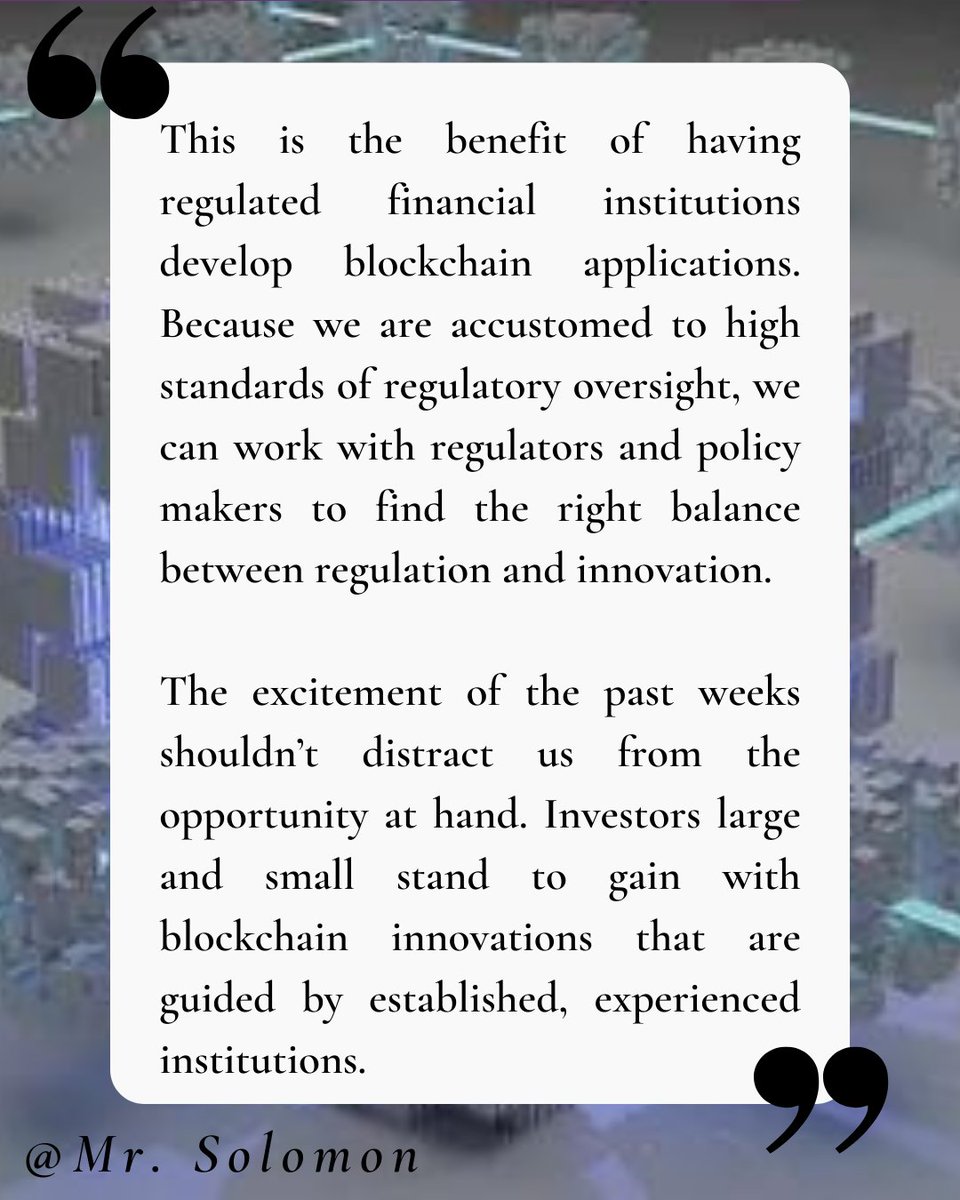 EBIBlockchain's tweet photo. 🧵"It took six days for a #cryptocurrency exchange to go from a liquidity crunch to the throes of bankruptcy. The swift collapse raised doubts about cryptocurrencies and #blockchain technology, the software behind #crypto assets,"says CEO of Goldman Sacks, @DavidSolomon However⤵️ https://t.co/qkjGmolBd8