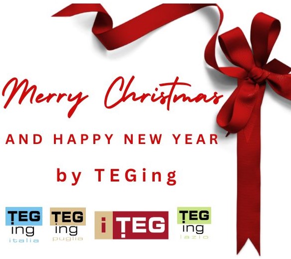 Il Team TEGing &amp; iTEG insieme alla fondatrice e a tutto lo staff aziendale augura buone feste a tutti voi!
#teging #iTEG