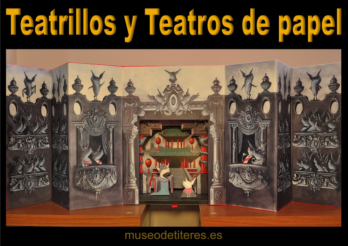Continúan las Visitas Animadas de TEATRILLOS y TEATROS de PAPEL  
tragaluz.info/teatrillos-y-t…
