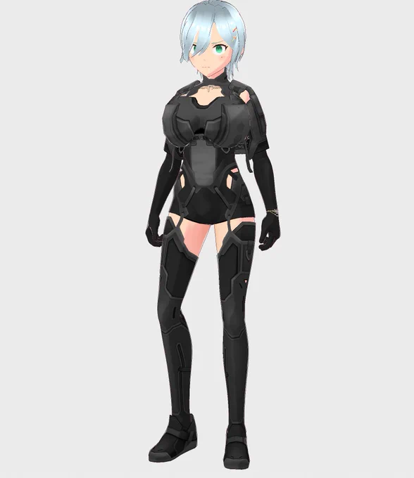 をすしくんにもVRoid新衣装着せた 