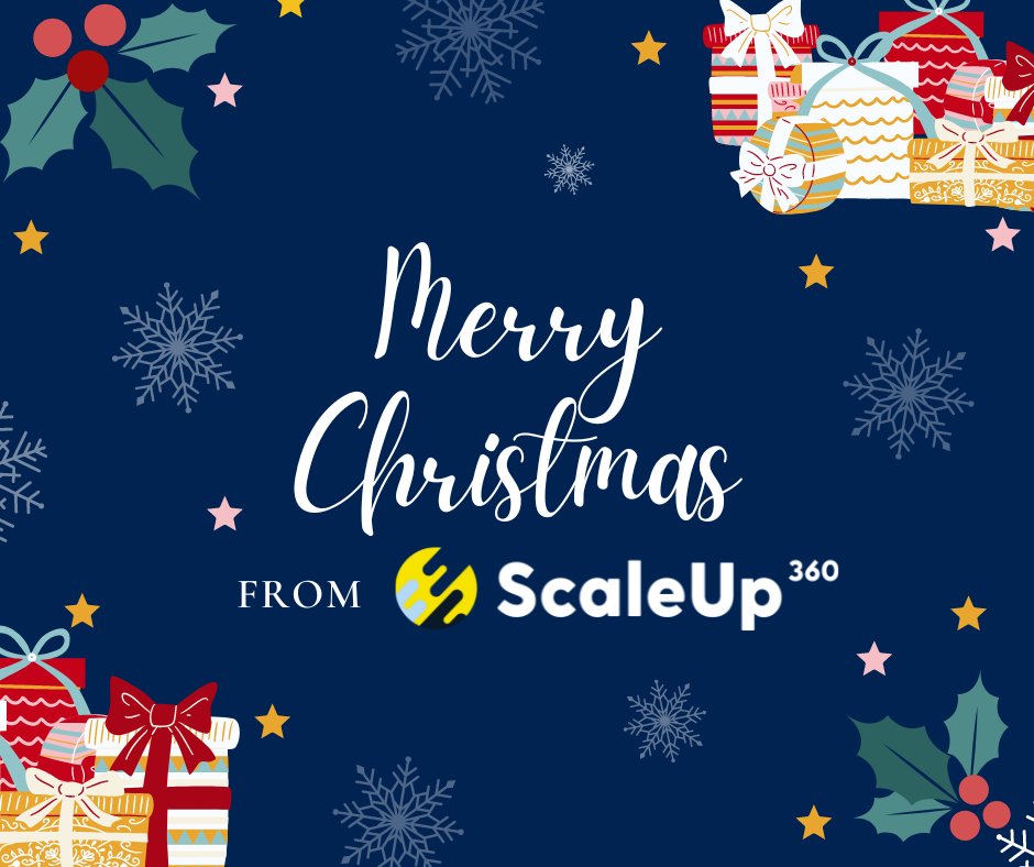 Sending good wishes to all our ScaleUp community, we look forward to seeing you all in 2023!

If 2023 is your time to start up or scale up get in touch

scaleup360.co.uk/Register

We have some fantastic events to kick start your year!

scaleup360.co.uk/Events