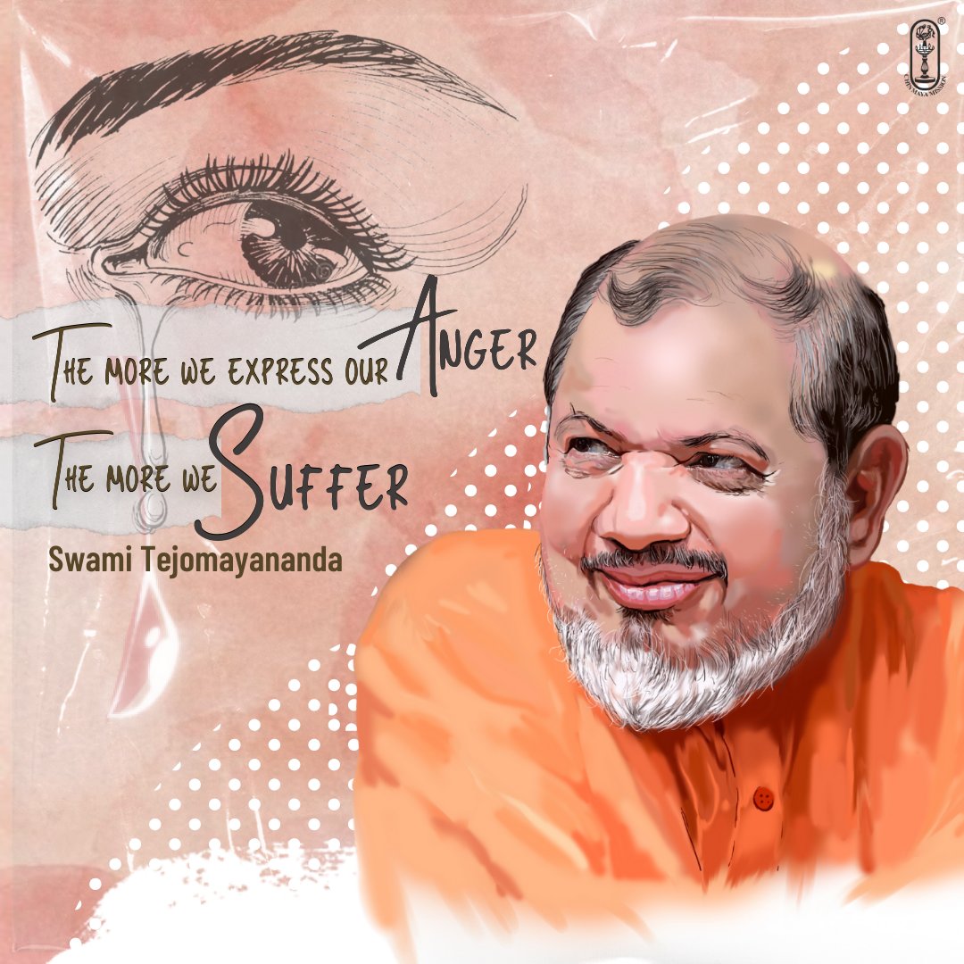 The more we express our anger, the more we suffer. - Swami Tejomayananda
.
#chinmayamission #swamitejomayananda #guru #guruji #gurujiblessings #gurujisangat #gurujisatsang #volunteerday #internationalvolunteerday #internationalvolunteer #volunteerlife #volunteerwork #seva #sewa