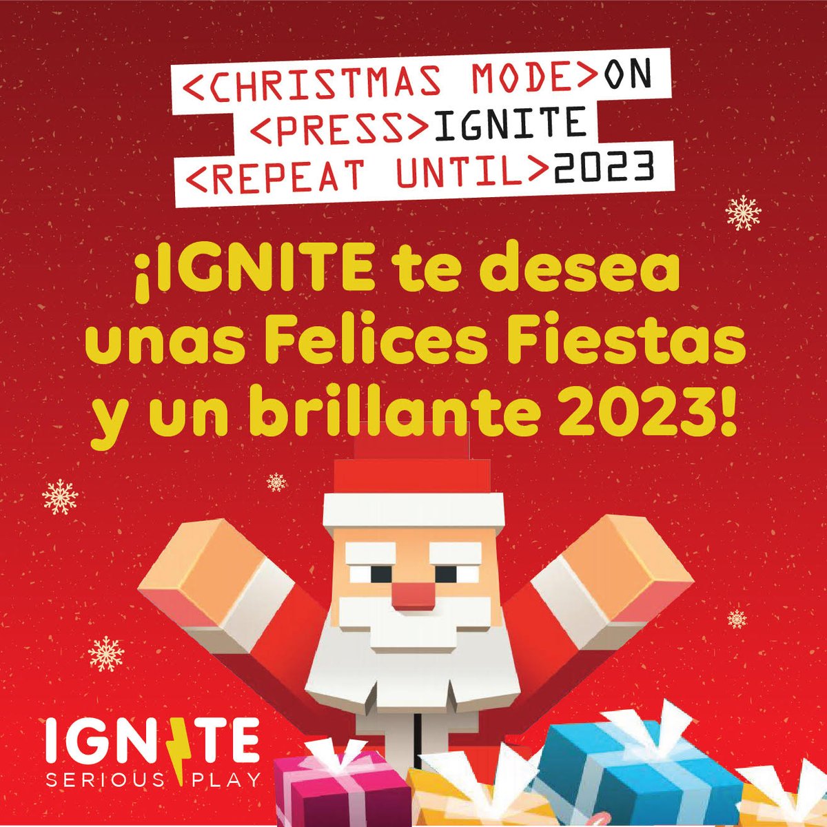 igniteseriousp's tweet photo. ✨La magia de la Navidad llega a todos los rincones, gracias a la labor de nuestros STEAM Teachers.🎓
Y como la ilusión no tiene límites, el #MetodoIGNITE cada año lleva el aprendizaje STEAM a casa de todos.🎄
Porque lo que mejor brilla ¡son nuestros ALUMNOS!
🎅🏼 #FelizNavidad https://t.co/NB6BakWscL
