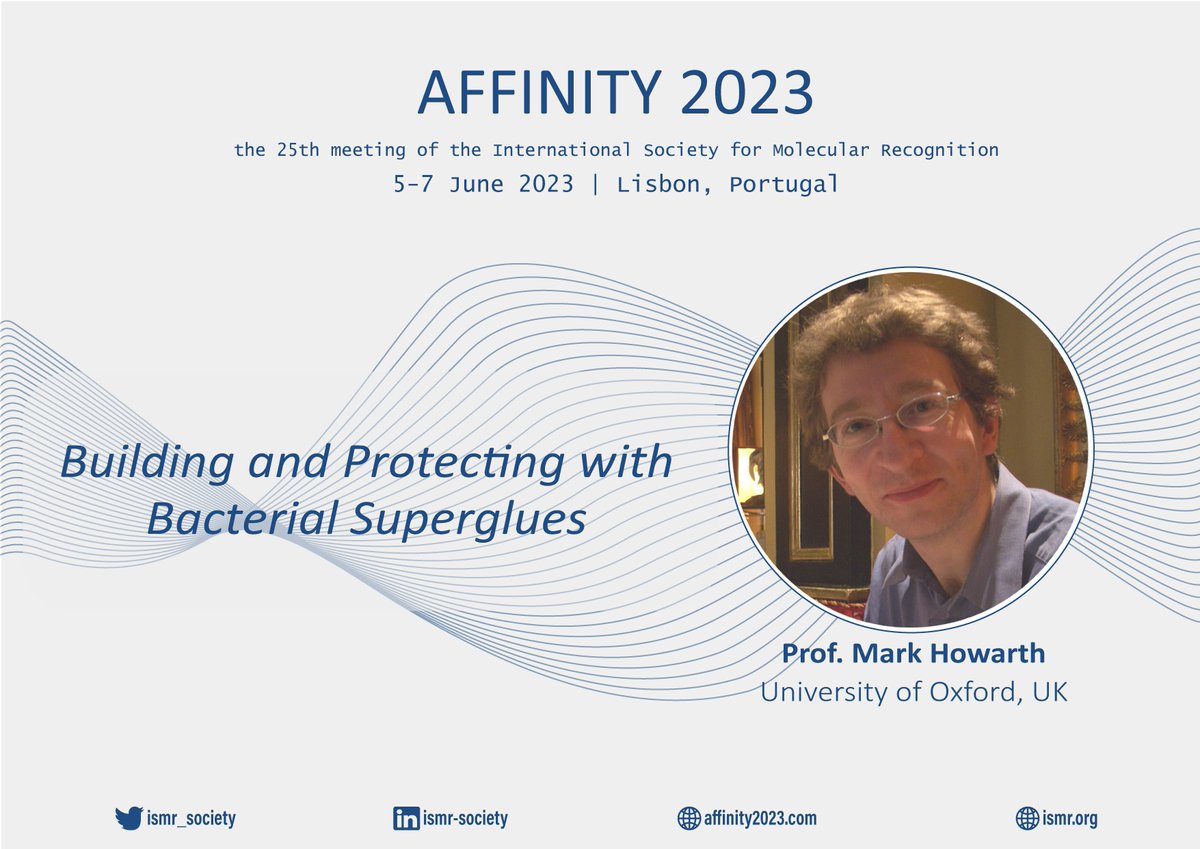 International Society for Molecular Recognition (@ismr_society) on Twitter photo Mark Howarth (<a href="/HowarthSci/">HowarthSci</a>) is a Sheild Professor of Pharmacology at the <a href="/Cambridge_Uni/">Cambridge University</a> Department of Pharmacology. His current work is focused on innovating ultra-stable protein interactions for manipulating immune responses. Don't miss his talk at #affinity2023 (<a href="/ismr_society/">International Society for Molecular Recognition</a>) Mark Howarth (<a href="/HowarthSci/">HowarthSci</a>) is a Sheild Professor of Pharmacology at the <a href="/Cambridge_Uni/">Cambridge University</a> Department of Pharmacology. His current work is focused on innovating ultra-stable protein interactions for manipulating immune responses. Don't miss his talk at #affinity2023 (<a href="/ismr_society/">International Society for Molecular Recognition</a>)