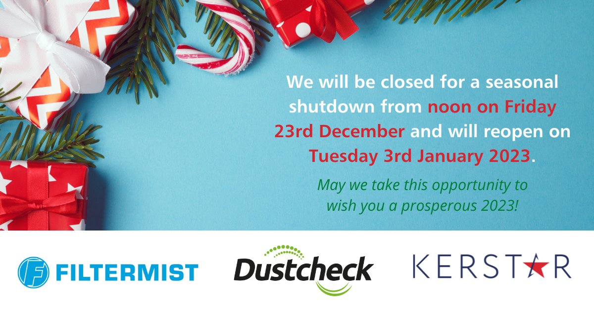Seasons Greetings to all of you!

We will be closed from noon on Friday 23rd December and will reopen on Tuesday 3rd January 2023.