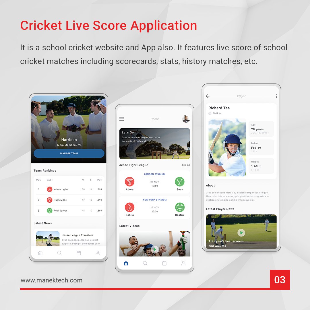 ManekTech's tweet image. 3 Creative Mobile Apps Design &amp;amp; Development By ManekTech
Hire Dedicated Mobile App Developer Now:- lnkd.in/eEbNDx

#manektech #creativedesign #mobileappdevelopment #mobileapp #mobileappdesign #mobileapplications #mobileapps #mobileapplicationdevelopment #development