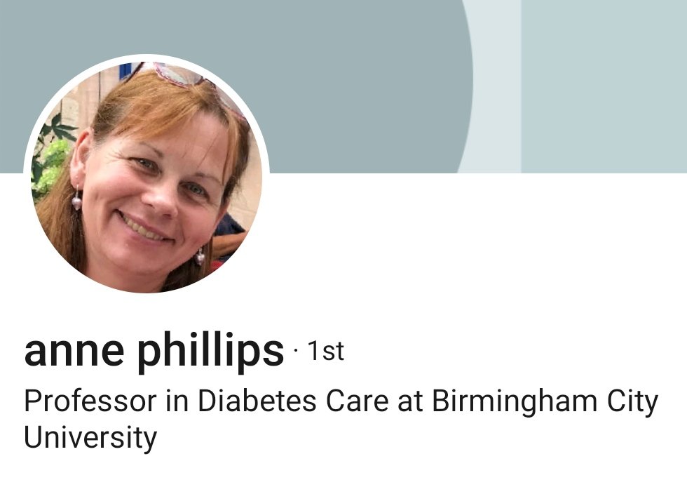 Congratulations Anne, for your promotion to Professor in Diabetes care @ Birmingham City University!!