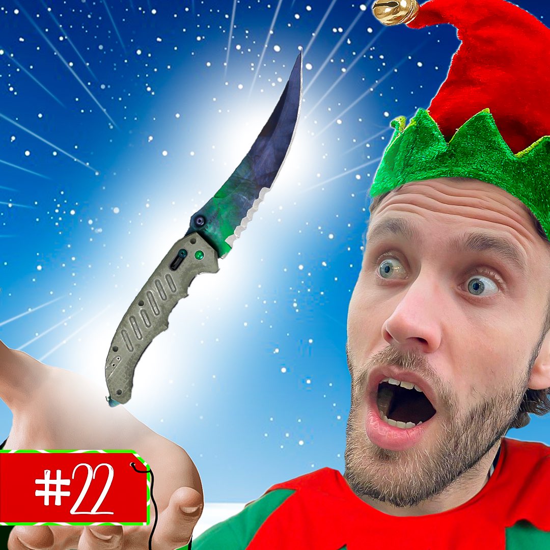 777esports's tweet image. 🎄CHRISTMAS GIVEAWAYS DAY 22!🎄We are giving away ✨ Flip Knife | Gamma Doppler FN 🌟 (~$350) to one lucky winner!

To enter:
💫 RT + like
💚 follow us @777esports (yes, we check😋)

⏰Ends tonight 11PM CET
#csgo #csgogiveaway #csgoskins