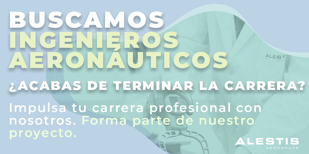 En Alestis buscamos ingenieros aeronáuticos para nuestro equipo de diseño y cálculo inmerso en un proyecto europeo llamado a cambiar el paradigma de la movilidad aérea urbana. ¿Te interesa?✌️🏻Consulta la oferta aquí: cutt.ly/r0KXNyH