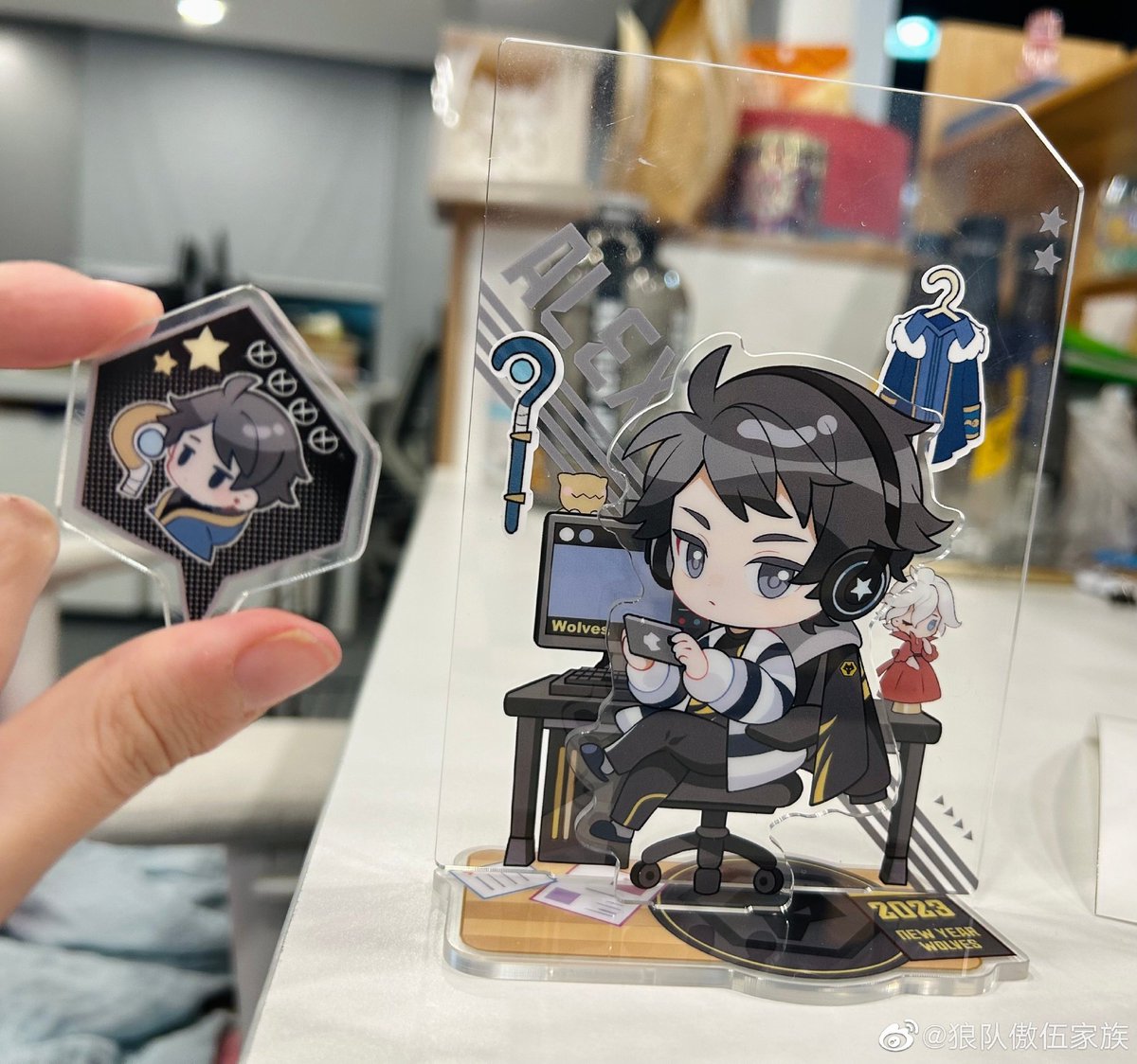 WolvesIDV_Intl's tweet photo. ๐ #Wolves_Merch:
Acrylic Stand: The Player's Base Series ๐
Starts selling on 23rd December (tomorrow) at 8pm (GMT+8)!
๐ https://t.co/Oslou5RilH
(1/2) https://t.co/kBETSpVvOf