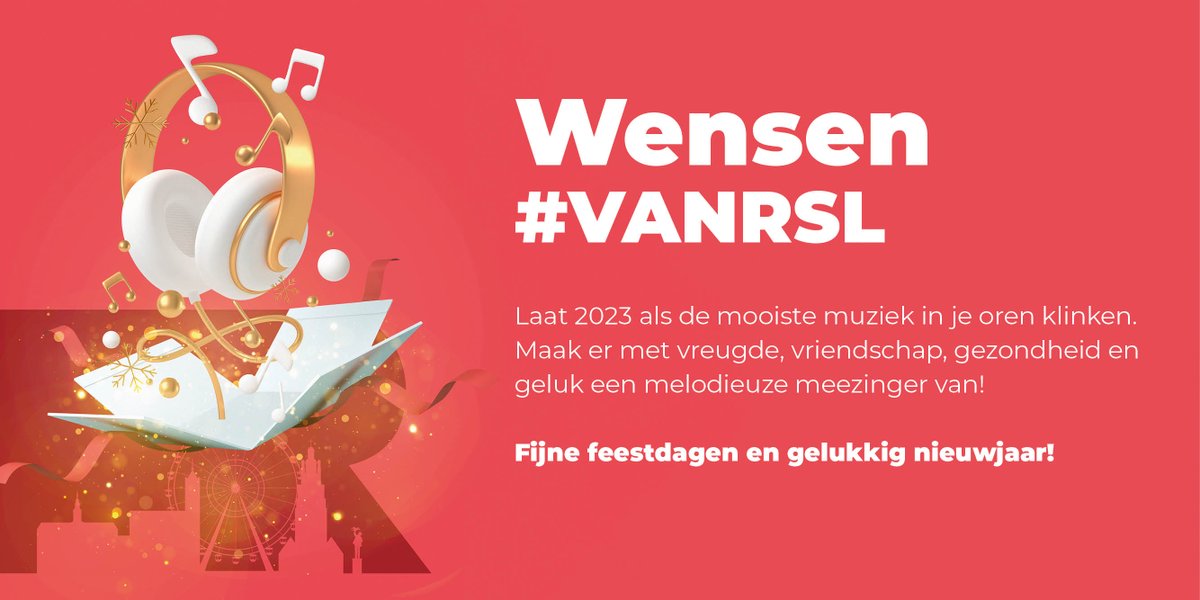 Een heeeeel vrolijk kerstfeest aan al onze inwoners en volgers #VANRSL! Maak er een gigantisch gezellige eindejaarsperiode van! 🎅🎄