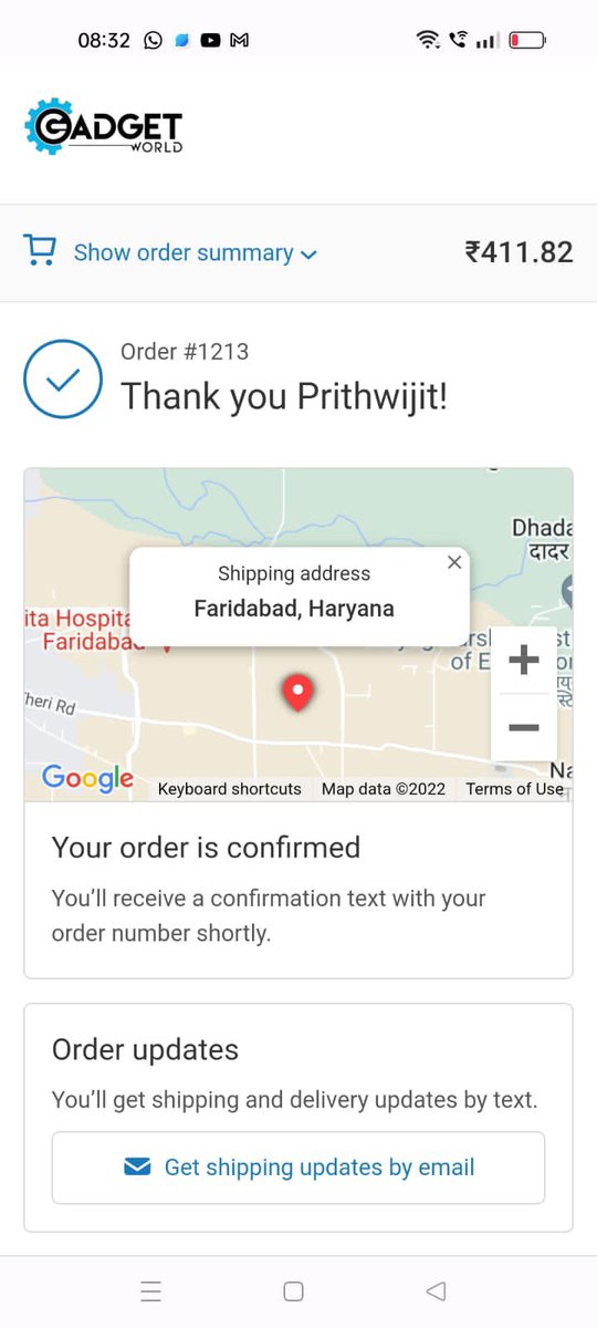 prithwijitg's tweet photo. @sferozeppt I have placed this order o 19th December ( from Delhi ) but yet to get any response. Need clarity on this..when can I expect to receive my order? @sferozeppt https://t.co/9hudSzAKnq