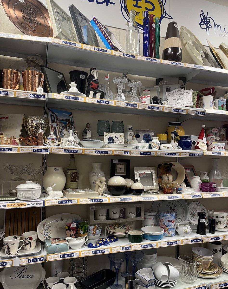 mindshopgranth2's tweet photo. Our Huge selection of bric a Brac today! Pop in before it goes quick
#mindshop #mindgrantham #mymindshop #mindcharity https://t.co/SRzSSKMRs8