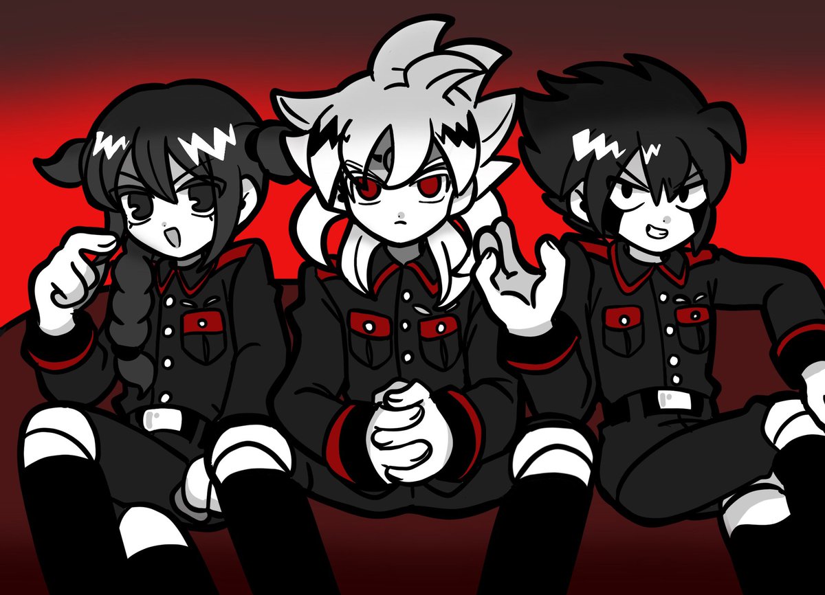 # 今年も残りわずかなのでお気に入りの4枚を貼る  

推しカプ以外の子たち縛り