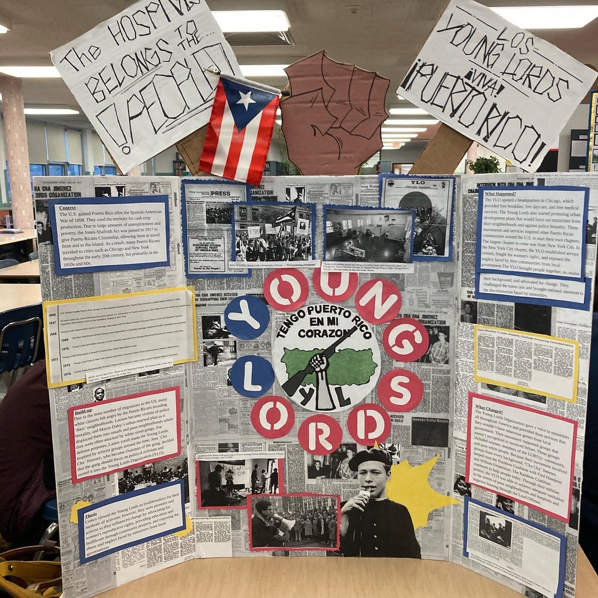 JamesKlise's tweet photo. When #USHistoryFair projects start rolling in, me: 🤗🥰 A few early favorites… #fascinatinghistory #creativestudents #amazingteachers https://t.co/NS2JXcNR0z