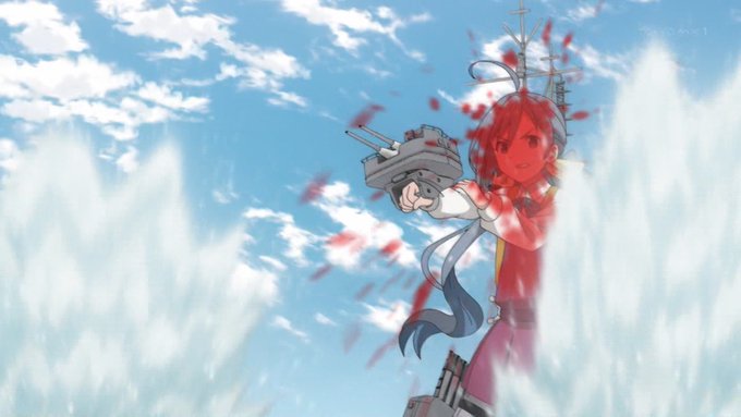 30分前のアニメなら死んでた #kancolle_anime 