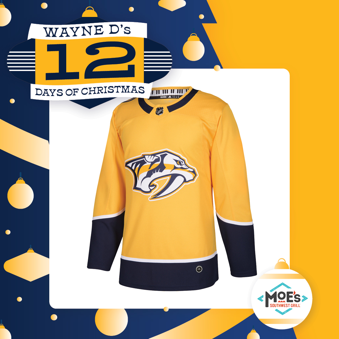 PredsNHL's tweet image. For Day 11 of @HesWayneD&apos;s 12 Days of Christmas we&apos;re giving away a signed Filip Forsberg jersey ‼️

To enter:
❄️ Follow us
❄️ Follow @MoesNashville 
❄️ RT this tweet

Official Rules -&amp;gt; bit.ly/3jcYrRr
