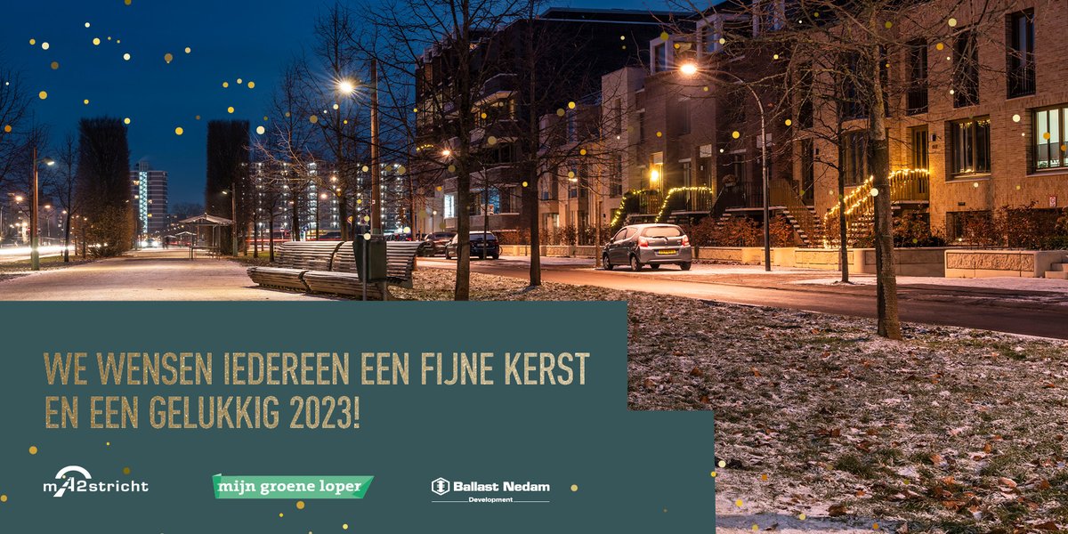 We wensen je mooie kerstdagen en een goede jaarwisseling 🎄✨
Team de Groene Loper van <a href="/BallastNedamDev/">Ballast Nedam Development</a> is tot 9 januari niet aanwezig. Tot in het nieuwe jaar!