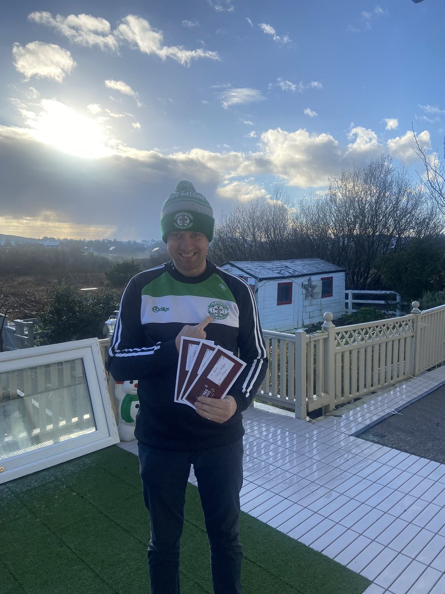 🟢⚪️ @NaomhMuire die hard @OwenieMcGarvey kindly supporting his neighbouring club @DungloeGAA by purchasing his Live Free in 2023 tickets. 🤣 ⏳ 8 days left to Enter Tickets on our website 👉🏻 livefreein23.ie