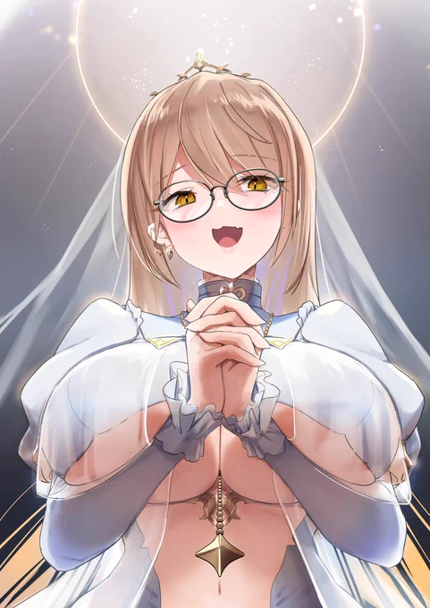 #ソシ絵ール 眼鏡差分のご加護がありますように 