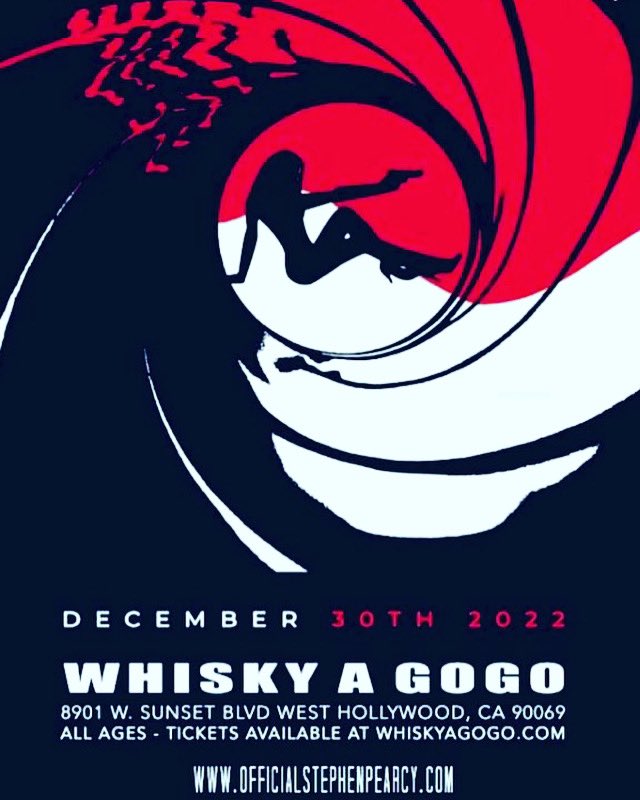 <a href="/theRATTpack/">RATT</a> STEPHEN PEARCY in Concert Dec 30, 2022 at <a href="/TheWhiskyAGoGo/">Whisky A Go-Go</a> with Special Guests officialstephenpearcy.com/event-details/… #stephenpearcy