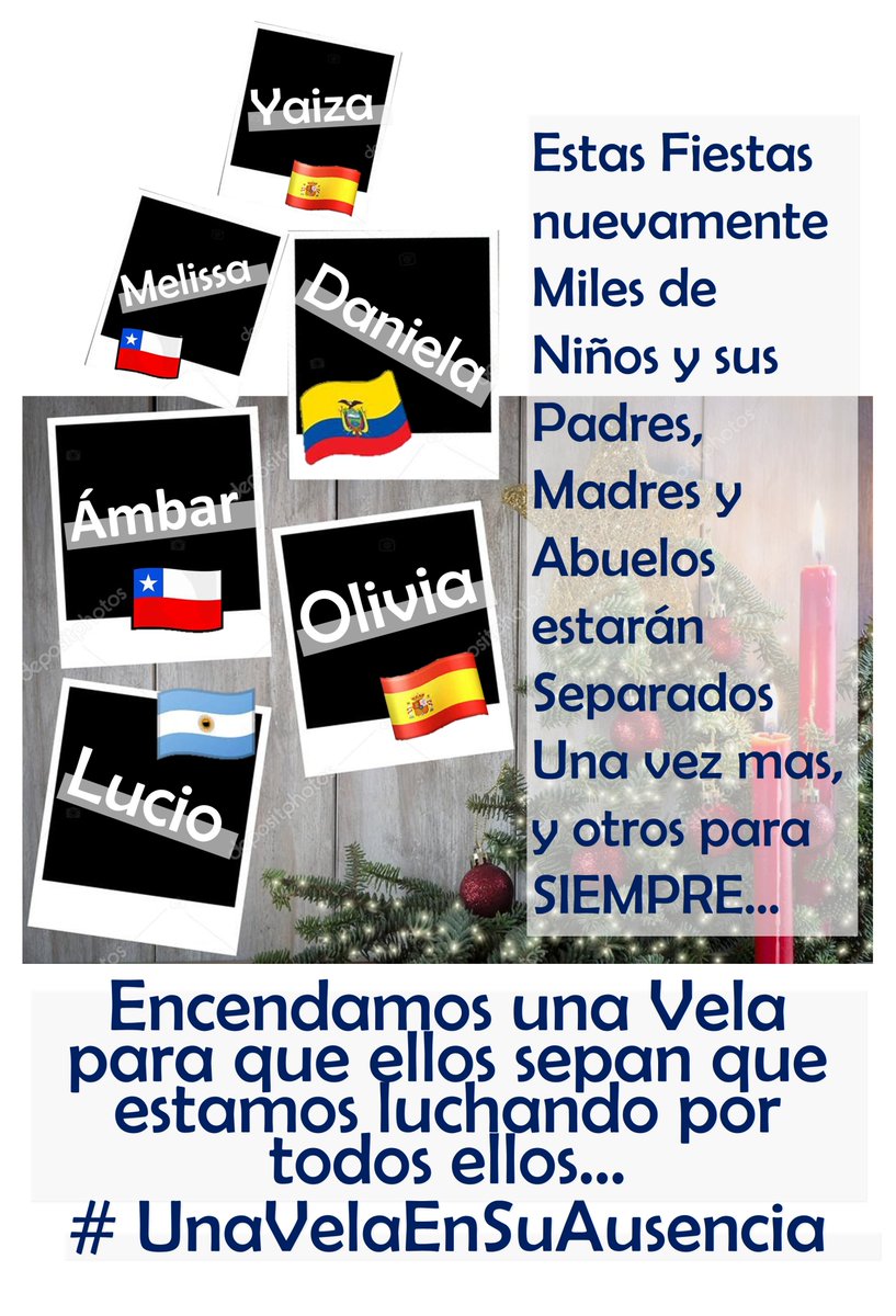UnionInfancia's tweet photo. Súmate por todos los Niños que sufren alejamiento de sus Padres y Familias en estas NAIDADES, Si quieres participar en #UnaVelaEnSuAusencia sube una foto en RRSS y escríbenos a UnionLatamInfancia@gmail.com https://t.co/2XkvjigUhW