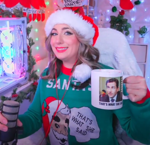 KillaKenzee's tweet image. Santa's Coming this Week! #christmas #streamer