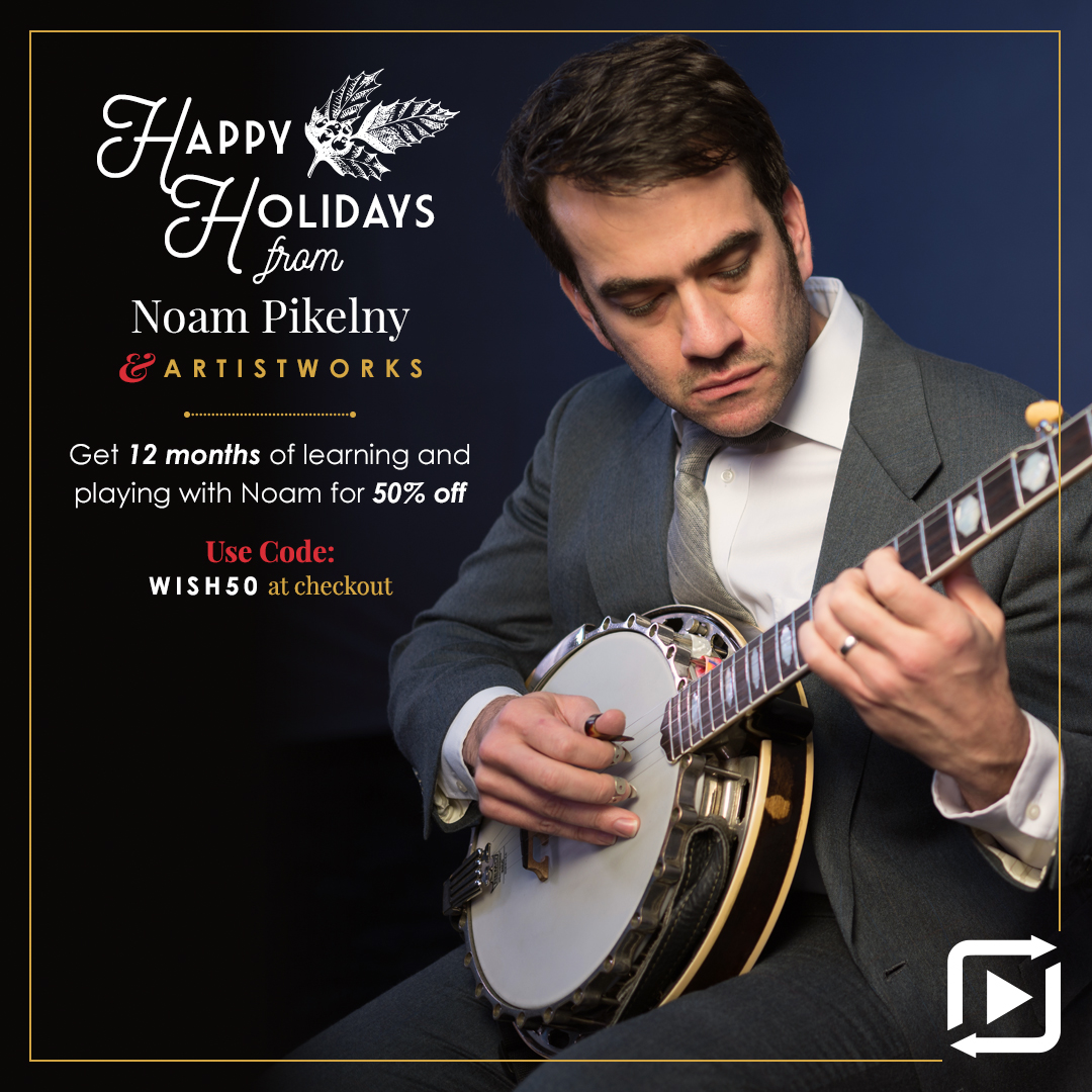 Perhaps you should be asking yourself whether you can afford to NOT learn the banjo right now? I've created 100's of lessons for players at ALL levels, making this the perfect gift for yourself or nearly 8 billion others. Use code WISH50 for 50% off: artistworks.com/banjo-lessons-…