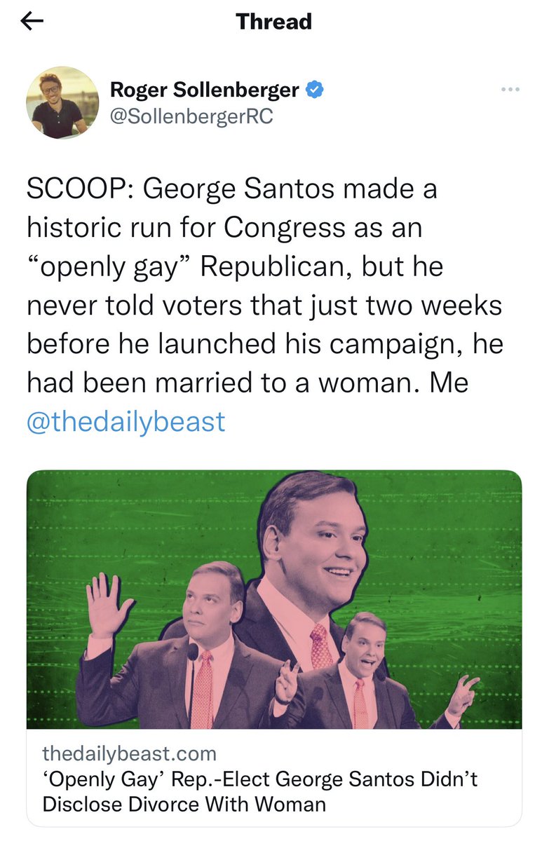 tedlieu's tweet image. Dear @Santos4Congress: Did your husband know about the info below?
Did you work at Citigroup or Goldman Sachs as you claimed?
Do you live where you are registered to vote?
Did you graduate from Baruch College?
What is the source of your income?
Is your name George Santos?