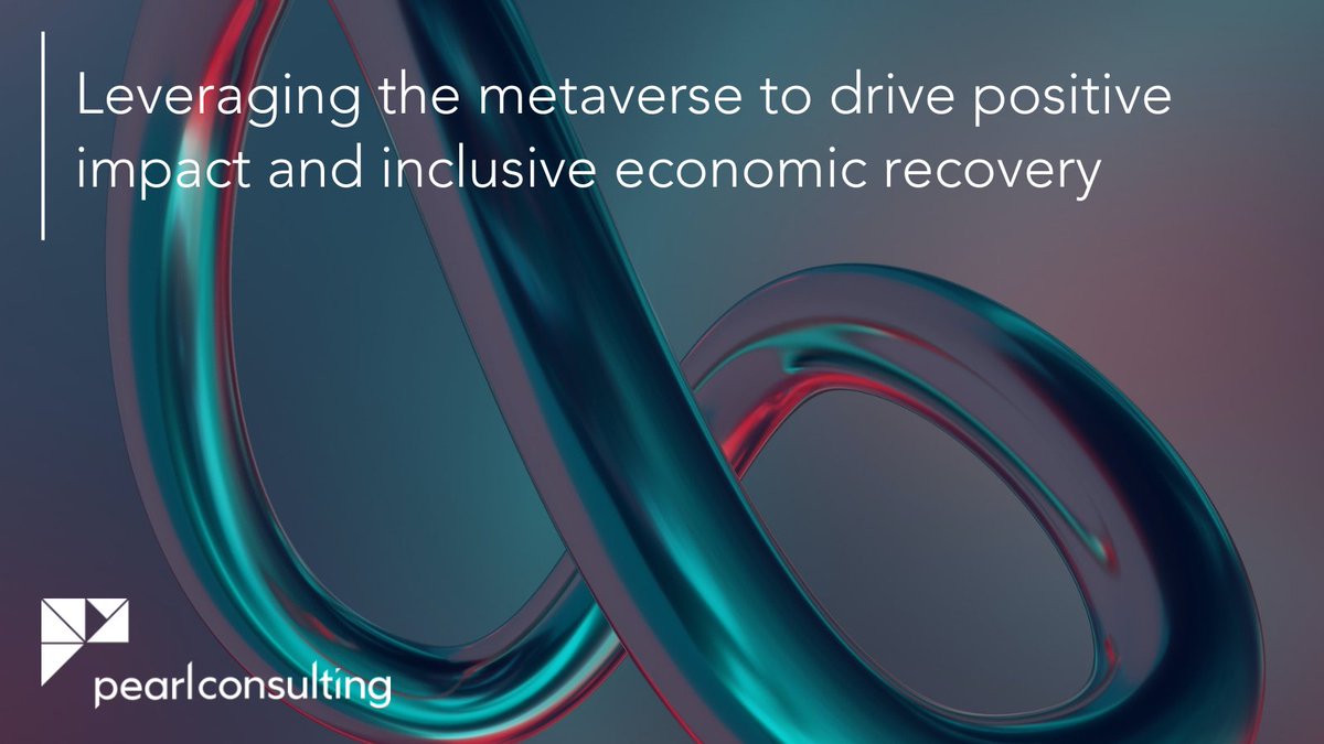 Pearl Consulting is globally active in the metaverse space, seeking to contribute to building it from the ground up and developing initiatives that make a positive difference.  

Check out this article from our CEO, @GLPearl:

linkedin.com/pulse/leveragi…

#PearlImpact #metaverse