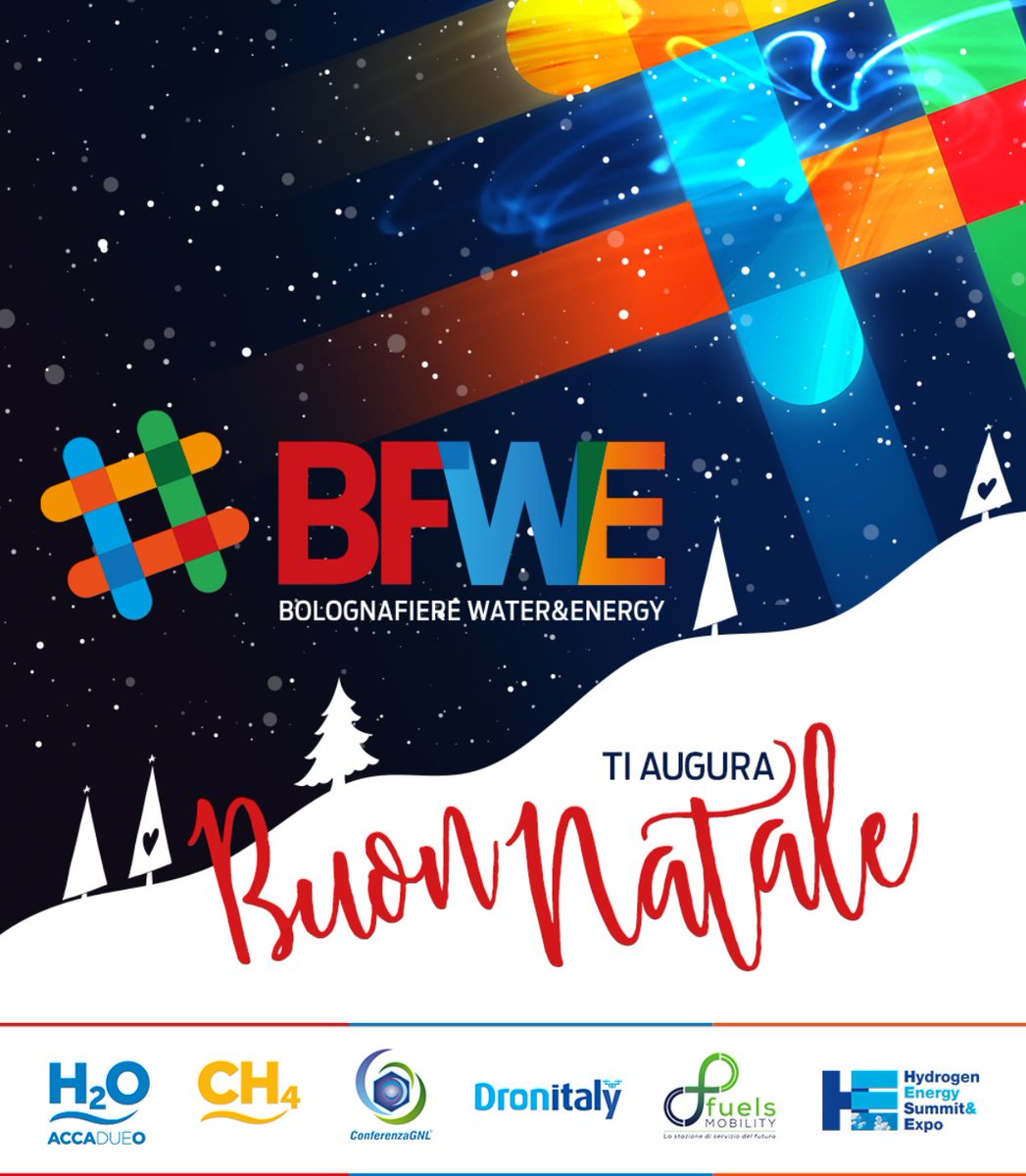 Tanti auguri dal team di #BFWE

Il nostro impegno per la transizione ecologica non si ferma!
Un 2023 ricco di novità vi aspetta 

👉 Stay tuned bit.ly/3VgMesA
