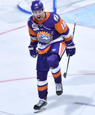 Expected to return to the lineup tonight: F <a href="/HunterFejes/">Hunter Fejes</a> of <a href="/OrlandoHockey/">Orlando Solar Bears</a>. Earlier this year he was diagnosed with Hodgkin's Lymphoma. After three months of chemotherapy treatment, Fejes was told his cancer was in remission. In late October, he was declared cancer free. MORE
