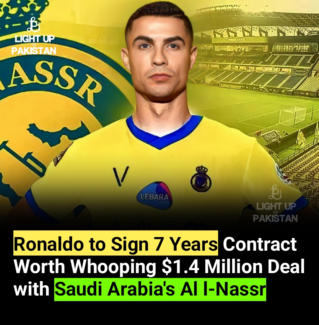 mindsetdotpk's tweet photo. Ronaldo 'is ready to sign his SEVEN-YEAR contract with Al-Nassr and Saudi Arabia', claim reports in Spain - with two-and-a-half years as a player before his £175m-per-year deal INCREASES in value as an ambassador
#Ronaldo #LightUpPakistan #Coas
Armed Forces Peshawar Shame #Lanat https://t.co/LxRPF6DQIf
