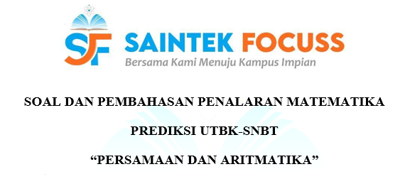 SAINTEK FOCUSS | CHECK PINNED tweet media
