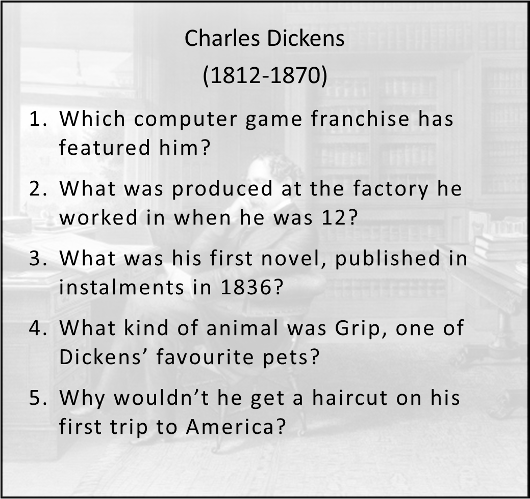 LBHLibraries's tweet photo. It's day 4 of Jollity week here at Hounslow Libraries 🎄!

If there is one author whom many associate with Christmas, it's Charles Dickens: today we have 5 questions about lesser known aspects of his life.

#ChristmasFun #ChristmasInLibraries
@LBofHounslow @LDNLibraries https://t.co/kFWVEvnC4O