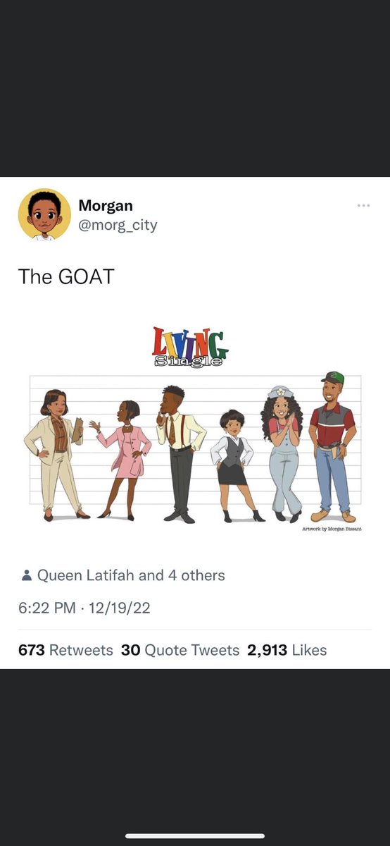 SoAmbitious_21's tweet image. @kimcoles @TCCarson @IAMQUEENLATIFAH @Kimfields4real @EAlexTheGreat @TheJohnHenton … the Blueprint for F•R•I•E•N•D•S #blacksitcom #love