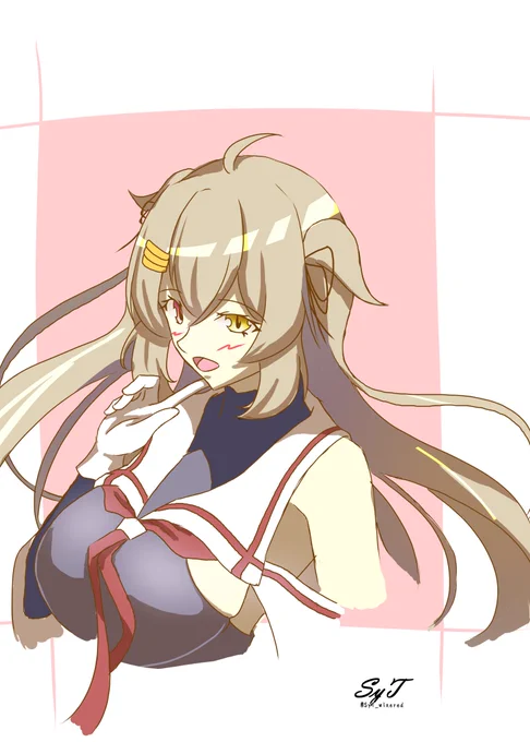 #艦これ版深夜の真剣お絵描き60分一本勝負#艦これ版真剣お絵描き60分一本勝負_20221222#村雨 