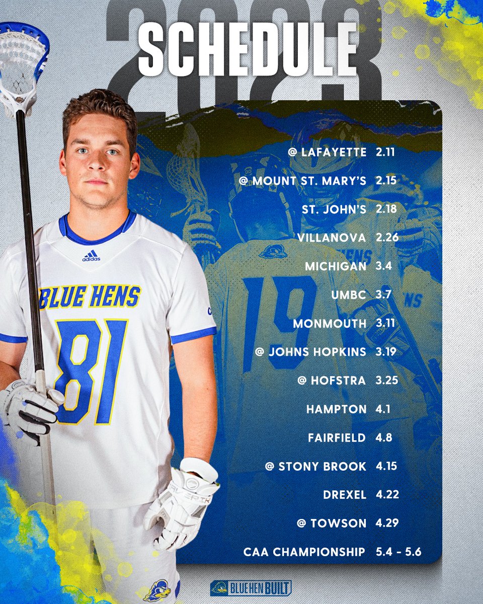 Delaware Men’s Lacrosse tweet media
