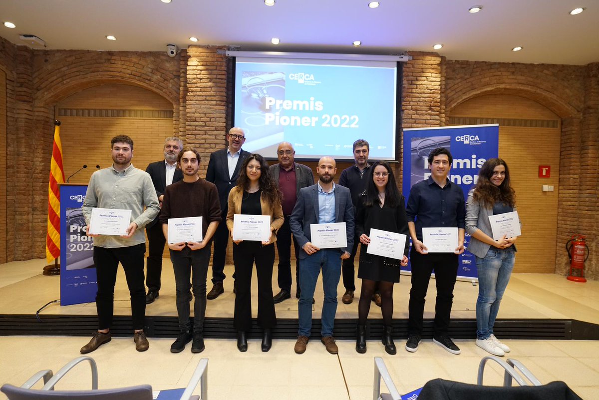 recercauniscat's tweet photo. #Conseller @quimnadal: "Els #PremisPioner són el nexe entre els centres @iCERCA, la universitat i carreres professionals amb la vista posada en la transferència de coneixement"

🔗 https://t.co/F6J0TLmP0M https://t.co/4ijIvjz6VK