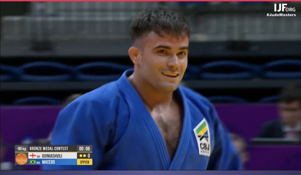 Judoca da Sogipa e Seleção Brasileira leva bronze em Israel e fica mais  perto de Tóquio