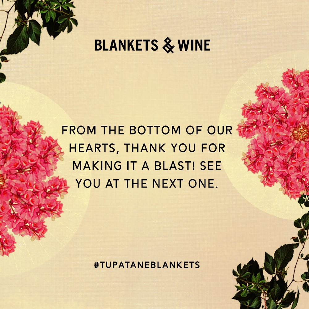 Blankets & Wine (blanketsandwine) / Twitter
