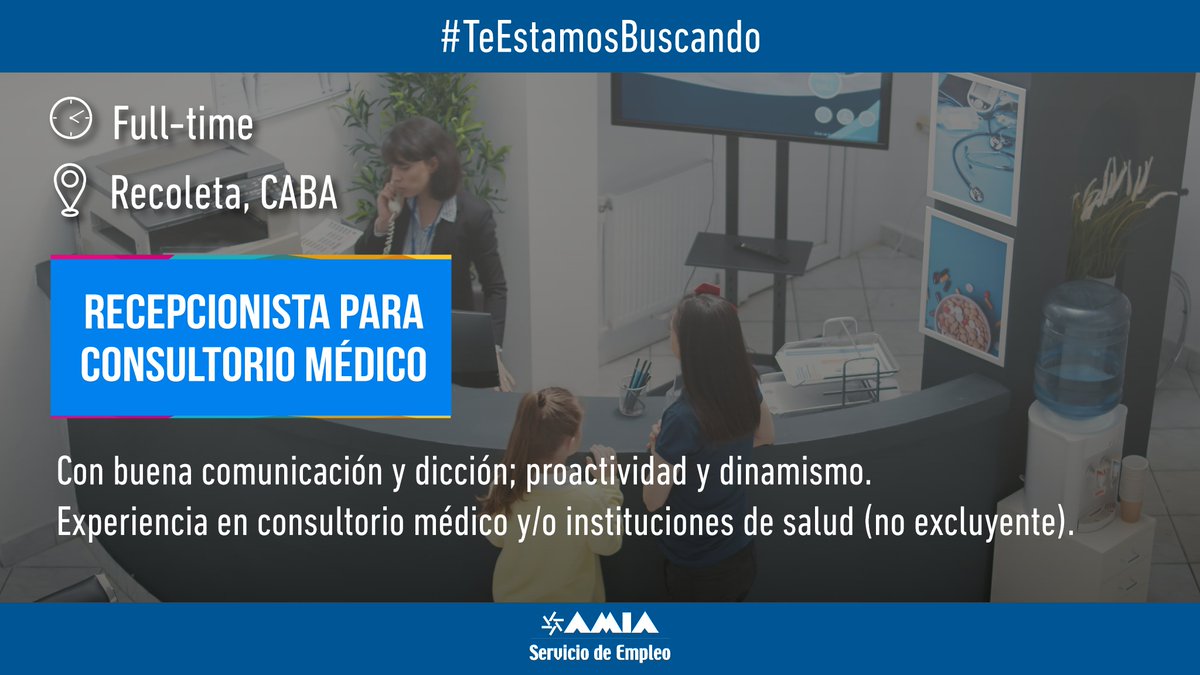 Servicio de Empleo AMIA tweet media