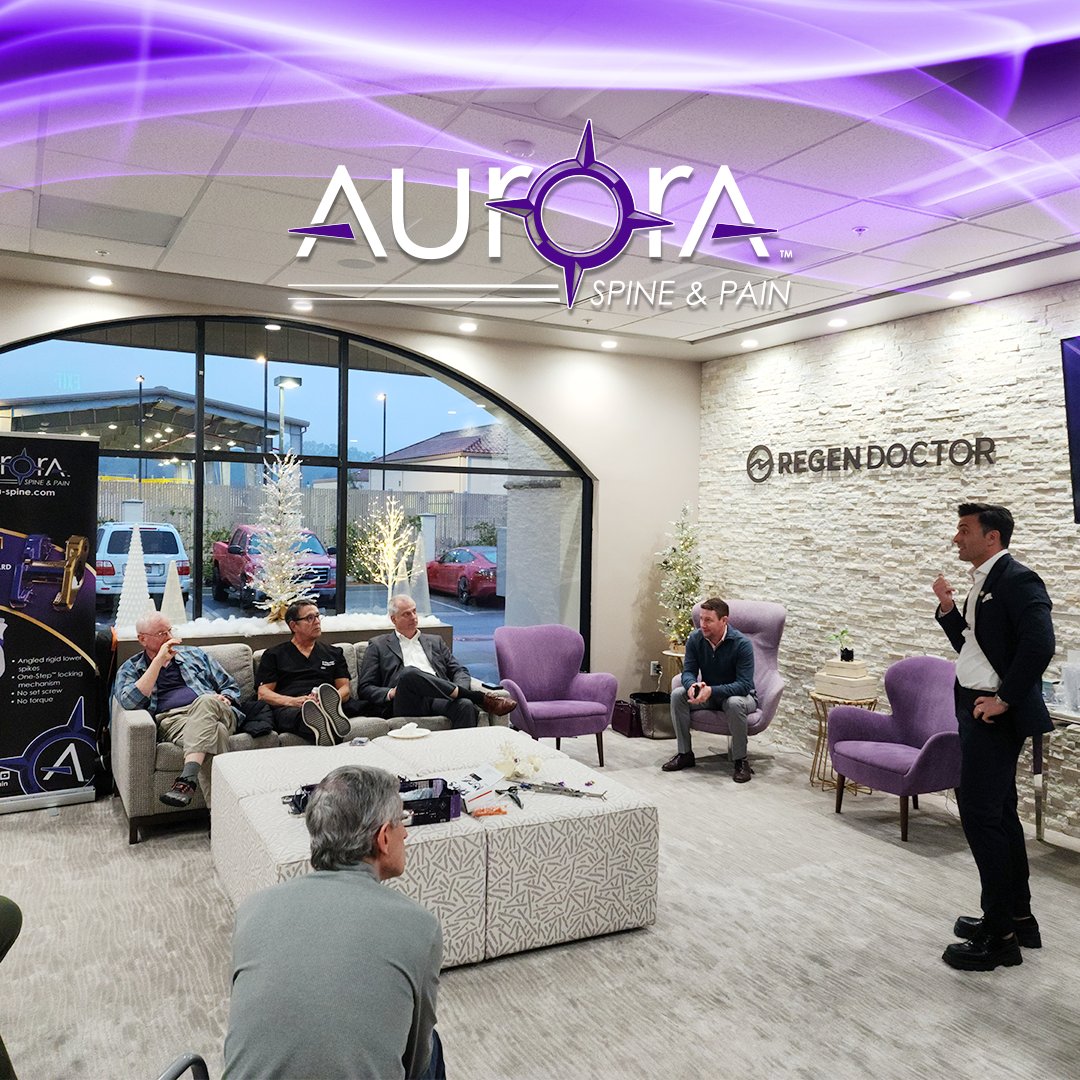 AuroraSpine's tweet photo. Another great lab at Camarillo, teaching the minimally invasive procedures ZIP™ &amp; SiLO™ Special thanks to Dr. Ali Nairizi and Dr. Rainer Vogel for always supporting the the Aurora Team.
#GoAuroraGo #ZIPdevice #spineandpain #ThePurpleForce $ASAPF $ASG.V https://t.co/7lubNYC6KD